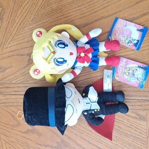 Vintage Sailor Moon & Tuxedo Mask